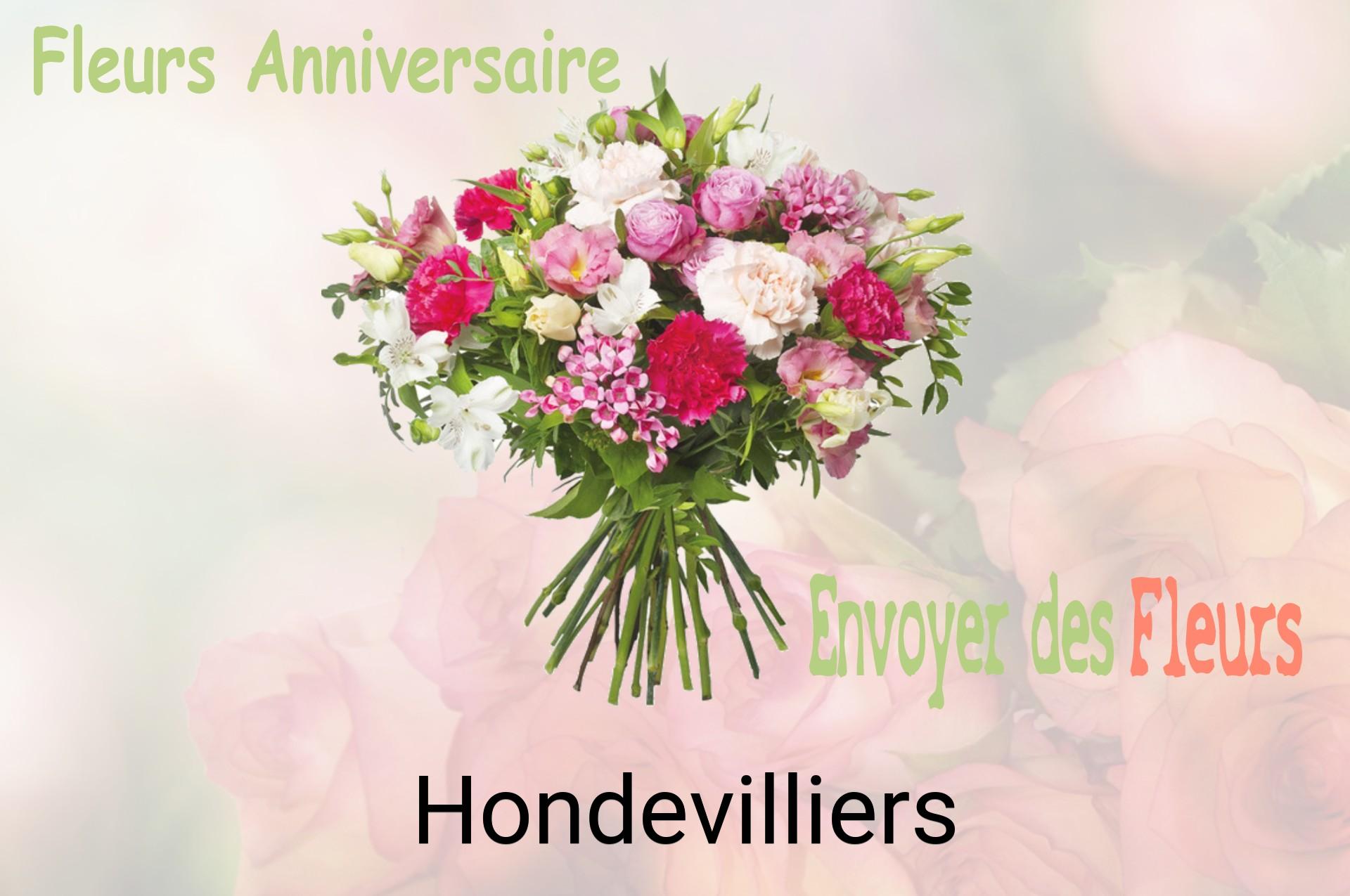 Bouquet de fleurs d’anniversaire livré à Hondevilliers